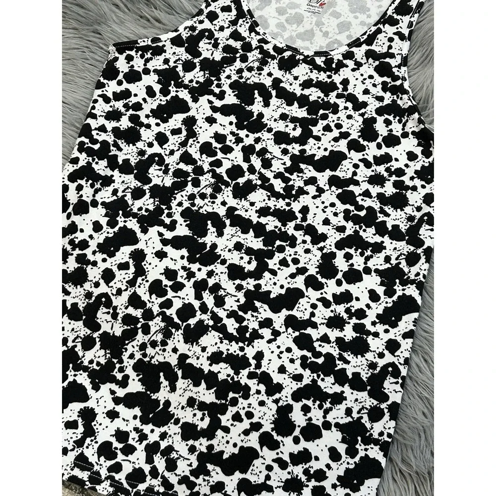 GAP‎ Kids DVF Muscle Tank In Cow Print Size XXL (14-16) NWT